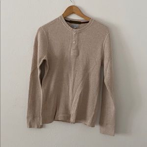 NWT Wallace & Barnes (J.Crew) Waffle Henley